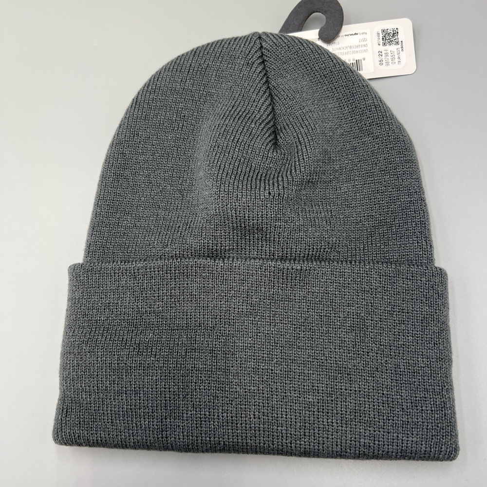 Lot Of 3! Adidas Aeroready Wide Cuff Fold Beanie, Onix, Olive, Beige Winter Hat - Picture 8 of 8